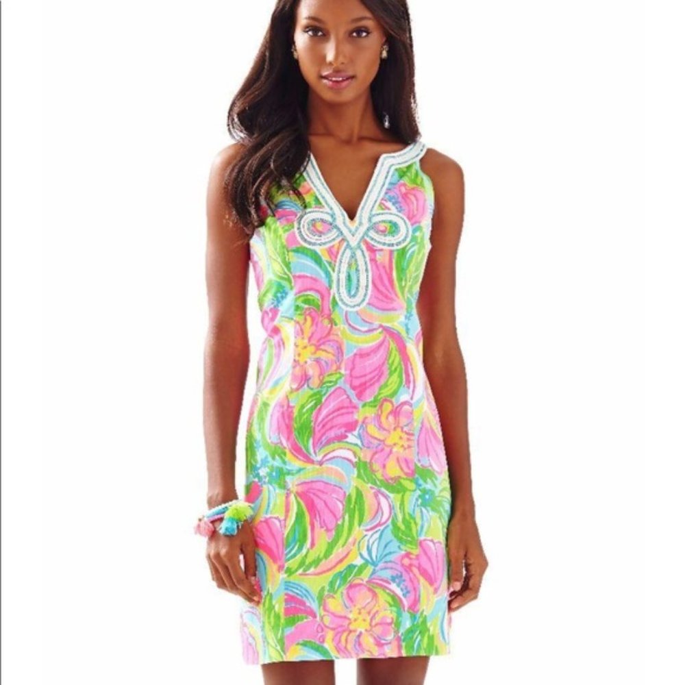 Lilly Pulitzer Shift Dress, Size 2